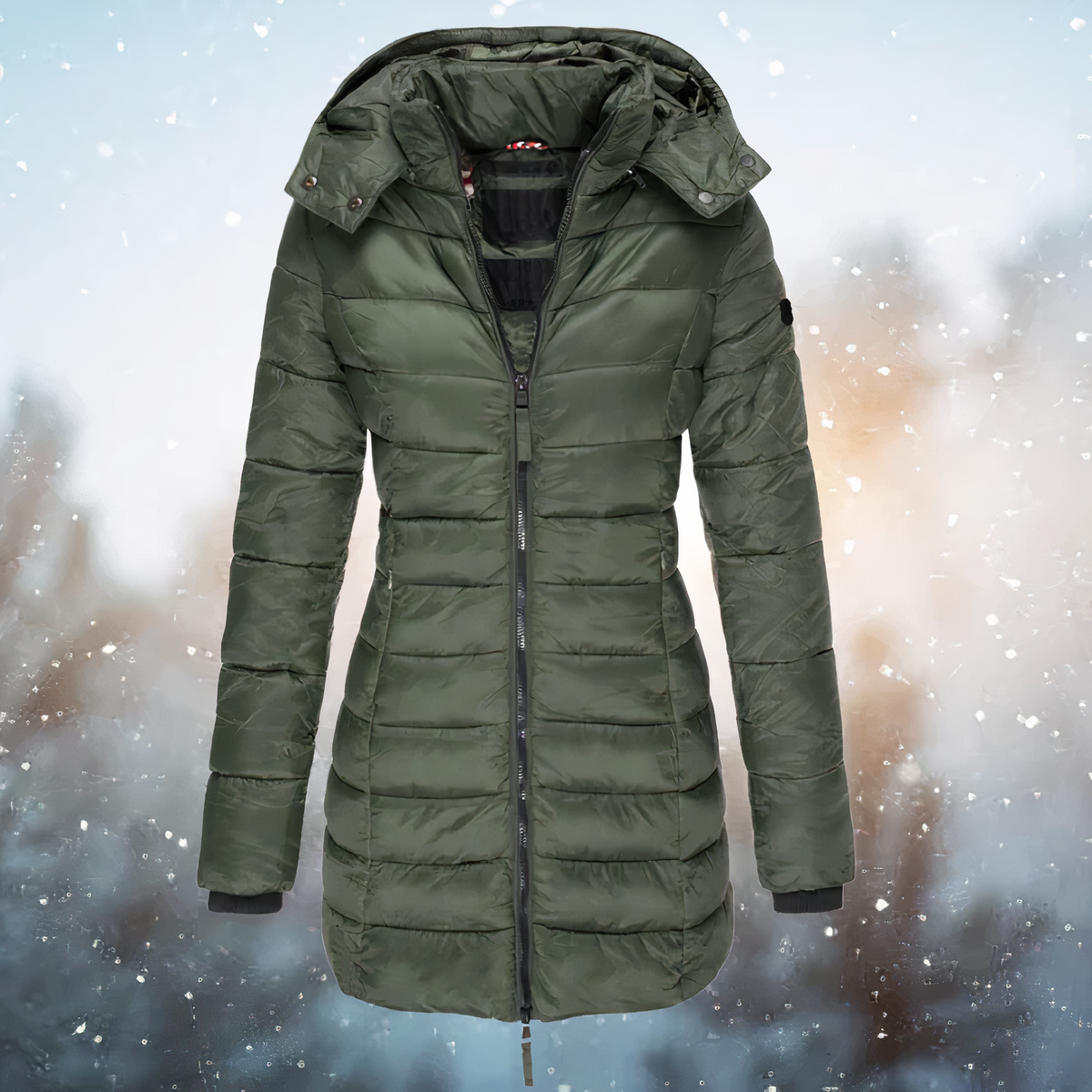 Erwin - Getailleerde Winter Pufferjas voor Dames