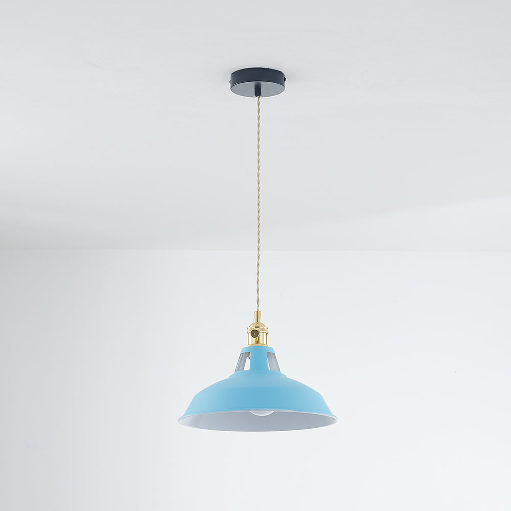 ColorLuxe - Moderne LED Hanglamp van Metaal voor Kleurrijke Slaapkamers
