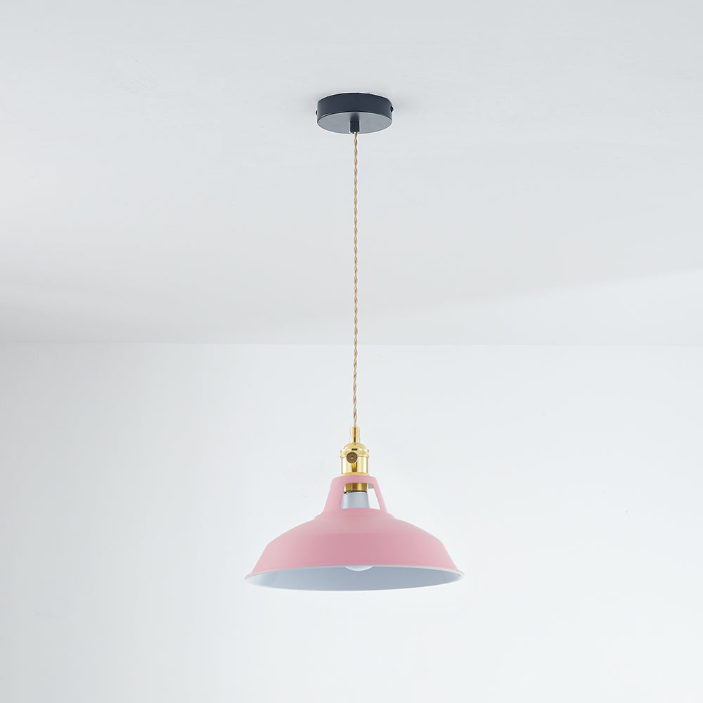 ColorLuxe - Moderne LED Hanglamp van Metaal voor Kleurrijke Slaapkamers