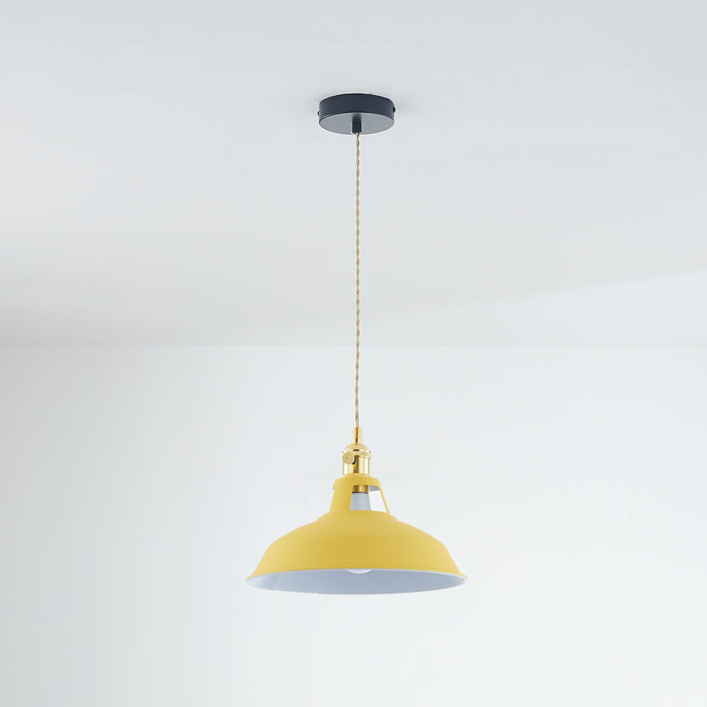 ColorLuxe - Moderne LED Hanglamp van Metaal voor Kleurrijke Slaapkamers