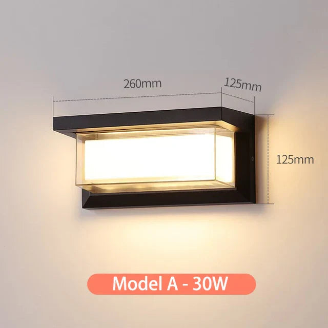 TwilightVerlichting - Buiten Wandlamp met Stijlvolle LED Verlichting voor Buiten