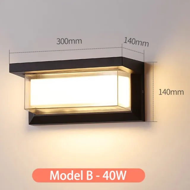 TwilightVerlichting - Buiten Wandlamp met Stijlvolle LED Verlichting voor Buiten