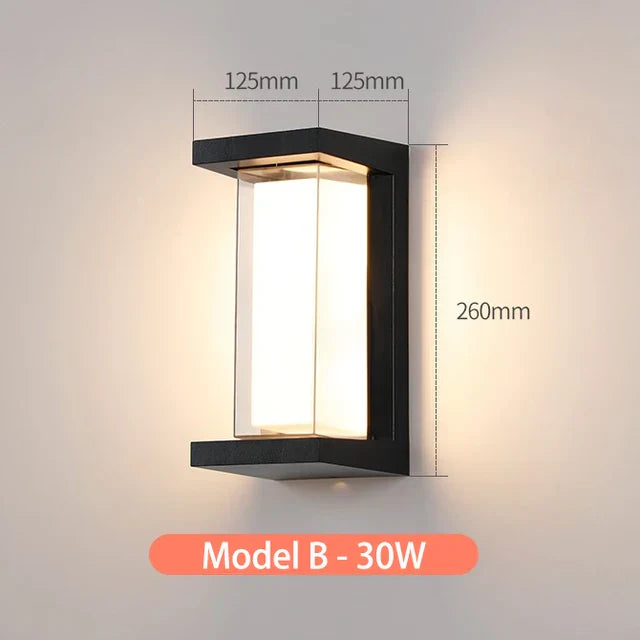 TwilightVerlichting - Buiten Wandlamp met Stijlvolle LED Verlichting voor Buiten