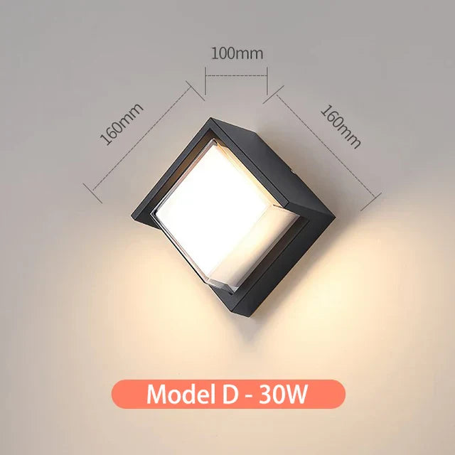 TwilightVerlichting - Buiten Wandlamp met Stijlvolle LED Verlichting voor Buiten