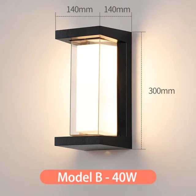 TwilightVerlichting - Buiten Wandlamp met Stijlvolle LED Verlichting voor Buiten