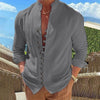 Henley Heren Shirt met Unieke Knoopsluiting en Zachte Katoen – Comfort en Stijl voor Elke Dag