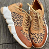 SafariStep Panter - Trendy Dames Sneakers met Stijlvolle Print