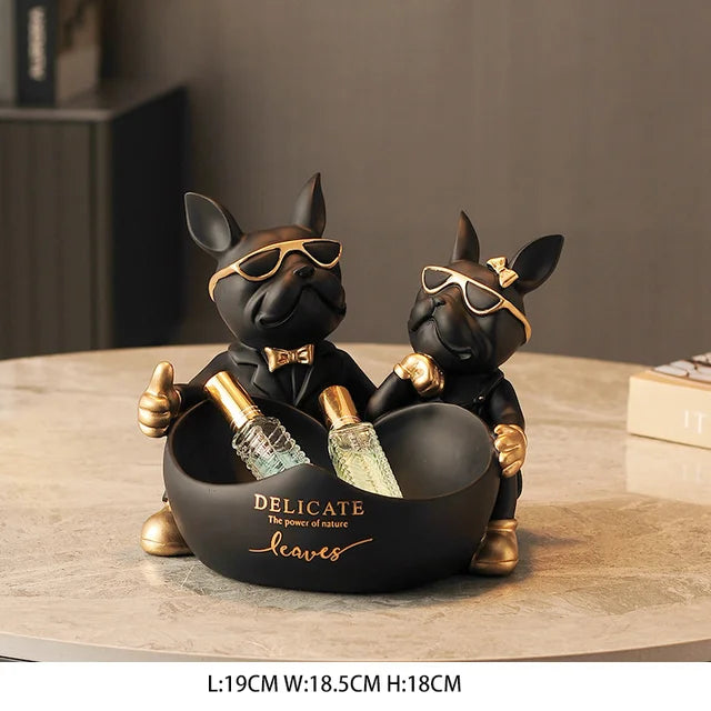 ToughPup - Bulldog Sculptuur | Stoere Decoratie voor Thuis