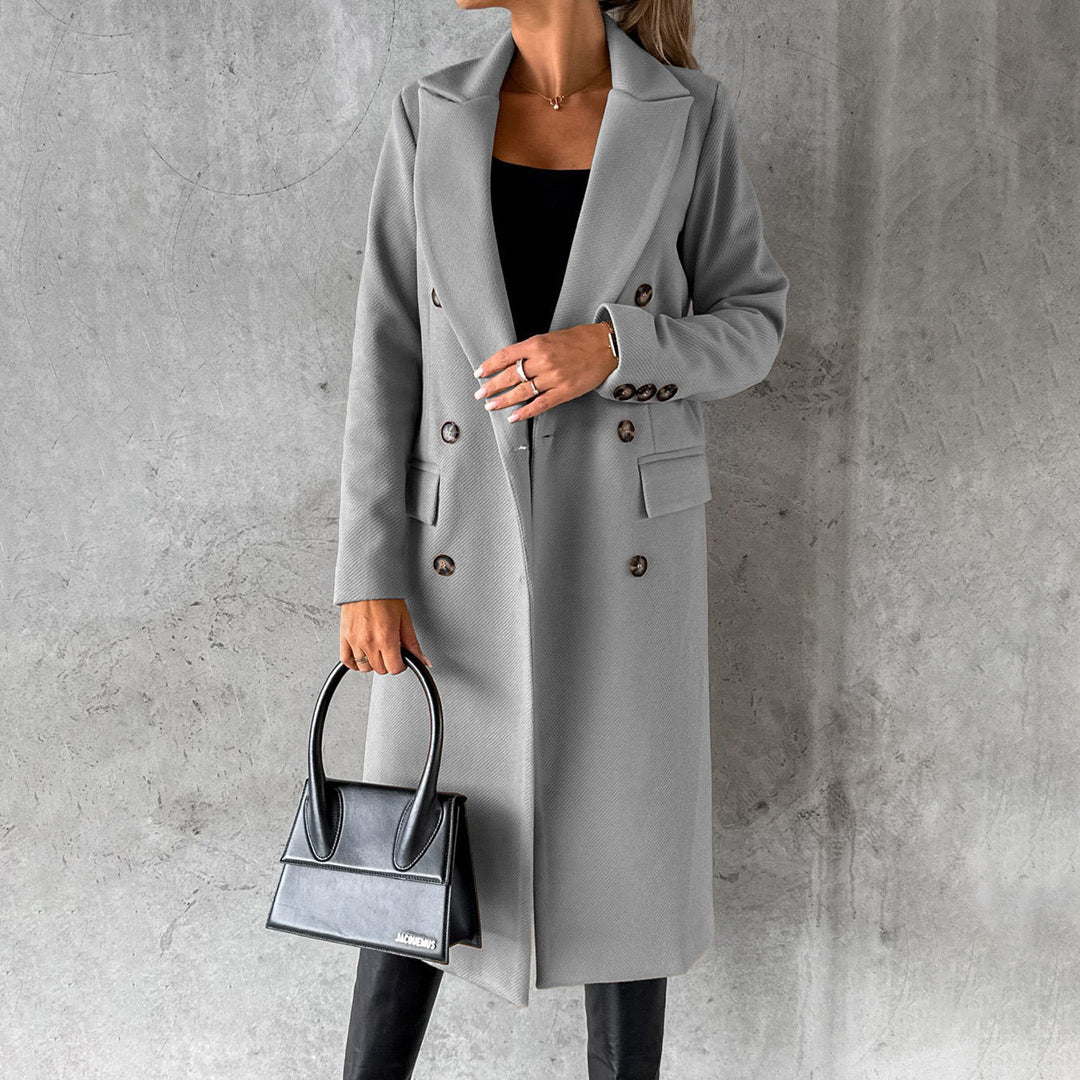 Sofia Luxe Comfort Mantel | Stijlvolle en Warme Damesjas voor de Winter