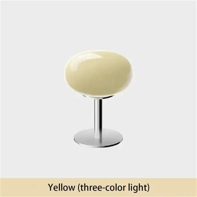 CreamGlow - Crème Lollypop Glazen Tafellamp | Stijlvolle Verlichting voor Elk Interieur