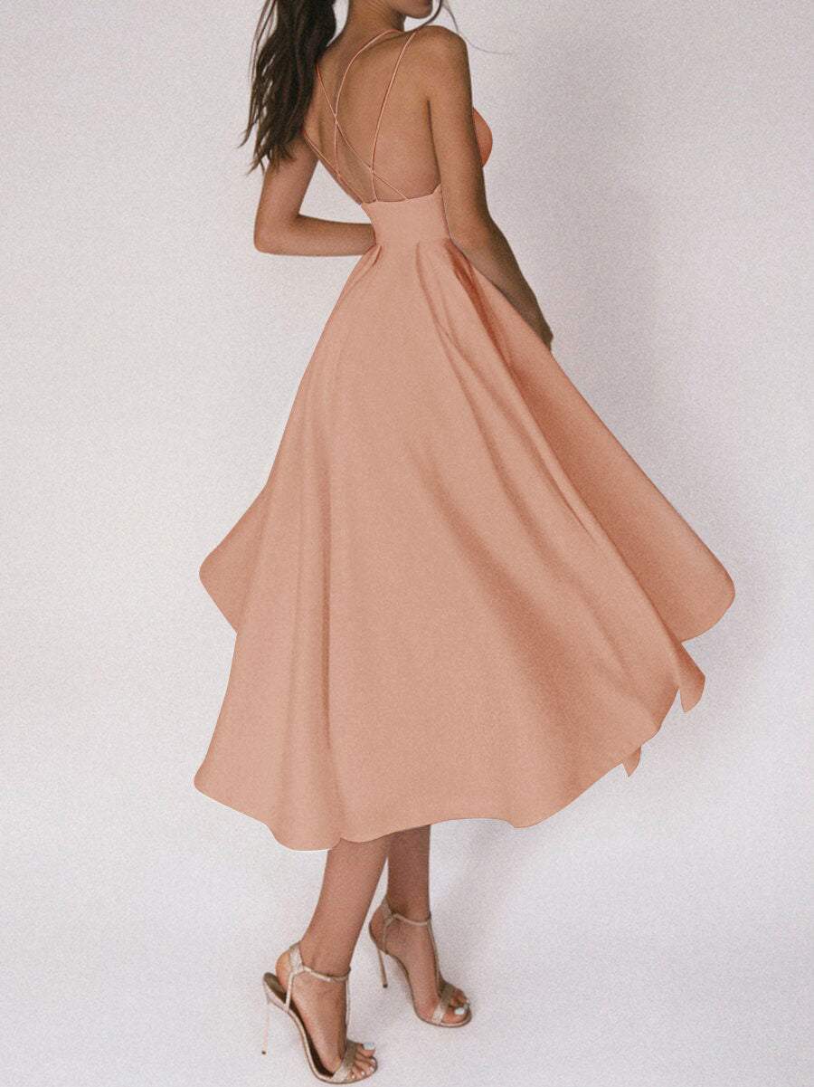 BohoElegance Jurk | Stijlvolle Jurk met V-Hals voor Een Bohemian Look
