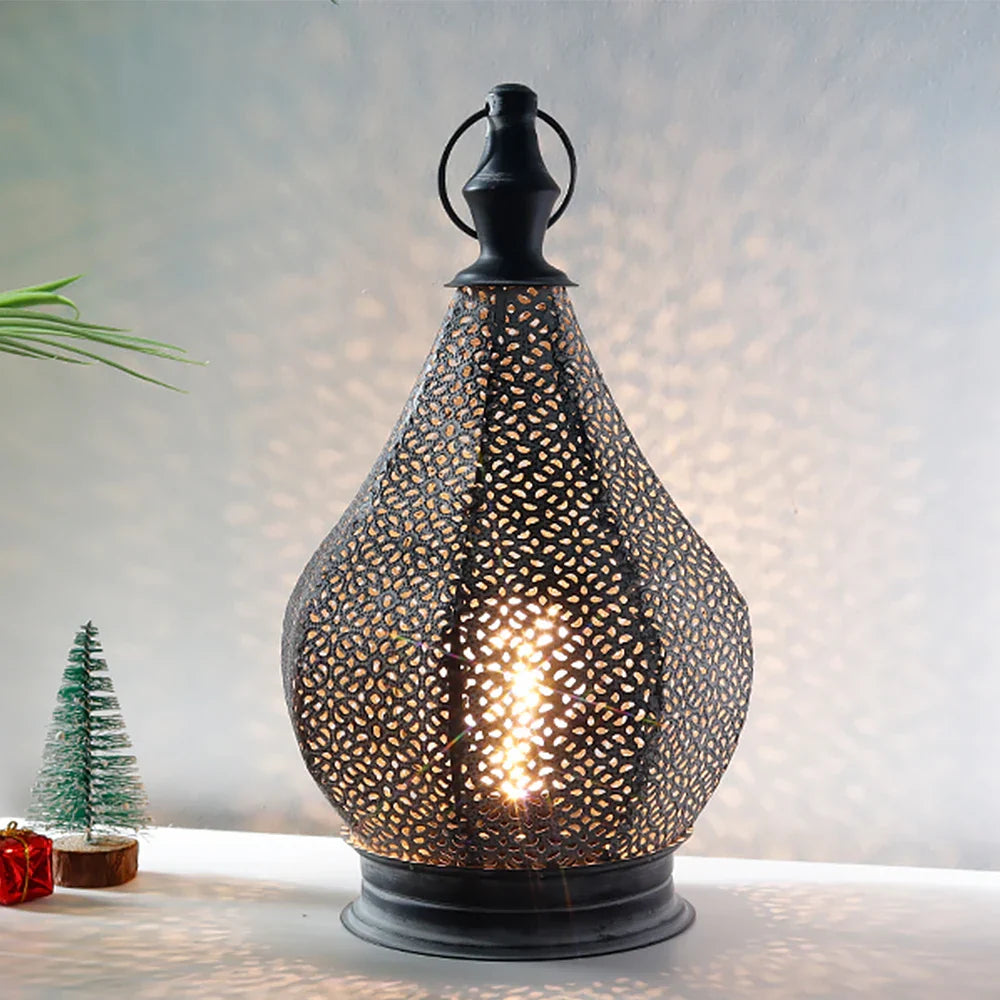 MarrakechGlow - Marokkaanse Stijl Tafellamp | Sfeervolle Verlichting voor Thuis