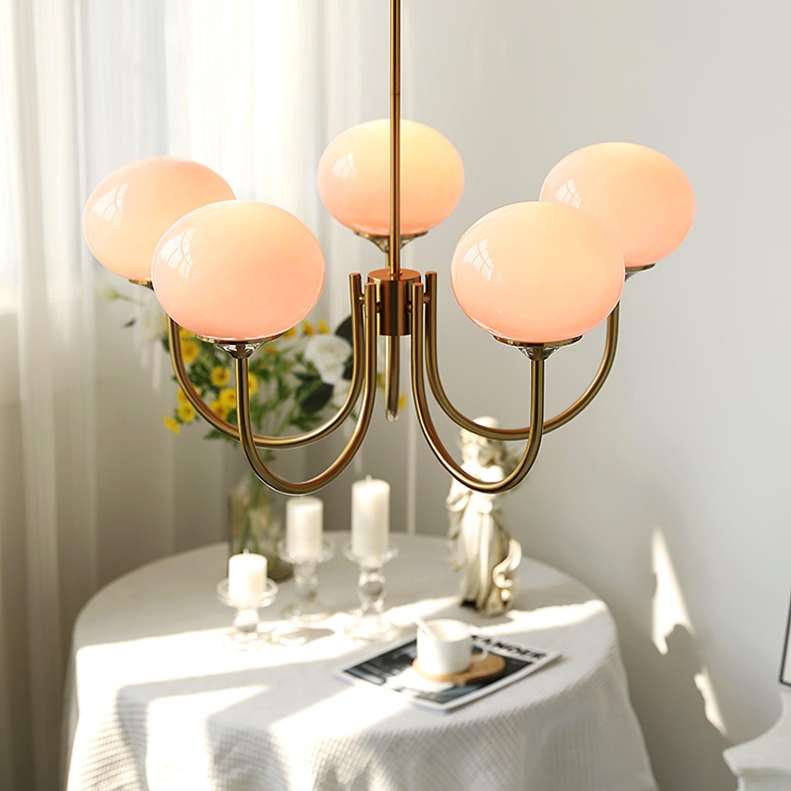 LumiPuff Moderne Kroonluchter - Stijlvolle Kroonluchter van Marshmallow voor Woonkamer en Eetkamer