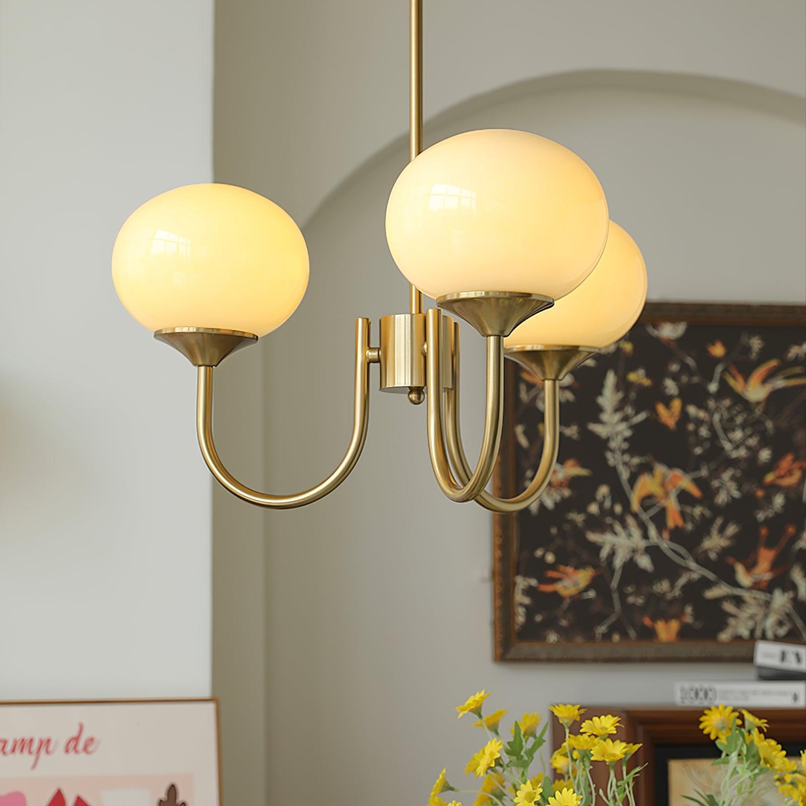 LumiPuff Moderne Kroonluchter - Stijlvolle Kroonluchter van Marshmallow voor Woonkamer en Eetkamer
