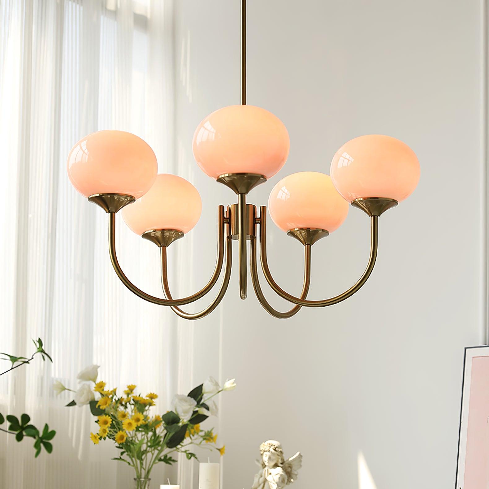 LumiPuff Moderne Kroonluchter - Stijlvolle Kroonluchter van Marshmallow voor Woonkamer en Eetkamer