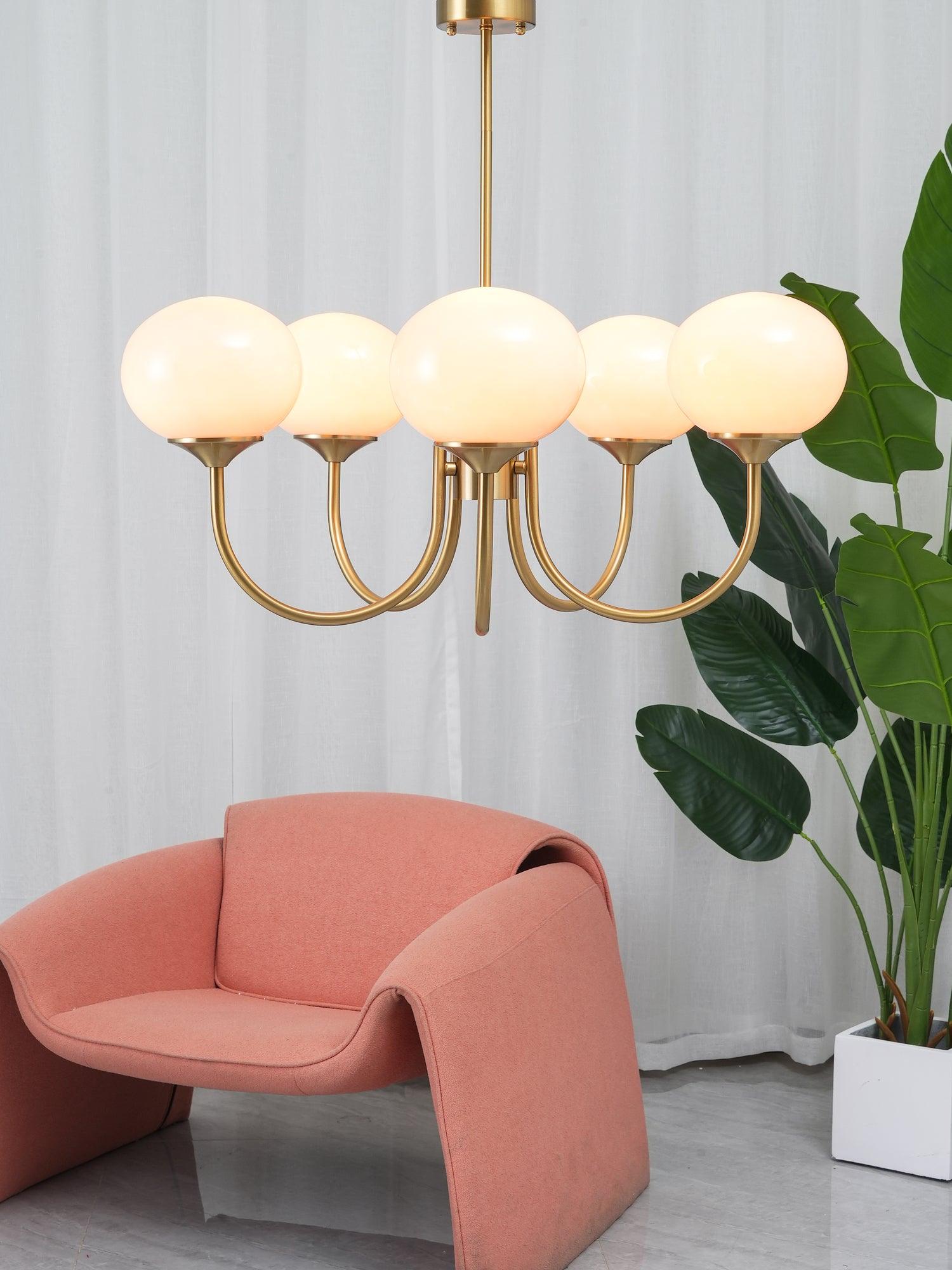 LumiPuff Moderne Kroonluchter - Stijlvolle Kroonluchter van Marshmallow voor Woonkamer en Eetkamer