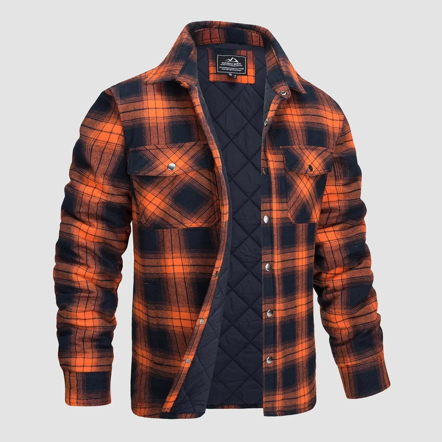 Niels Flanellen Luxe Jas voor Heren | Comfortabele en Stijlvolle Flaneljas