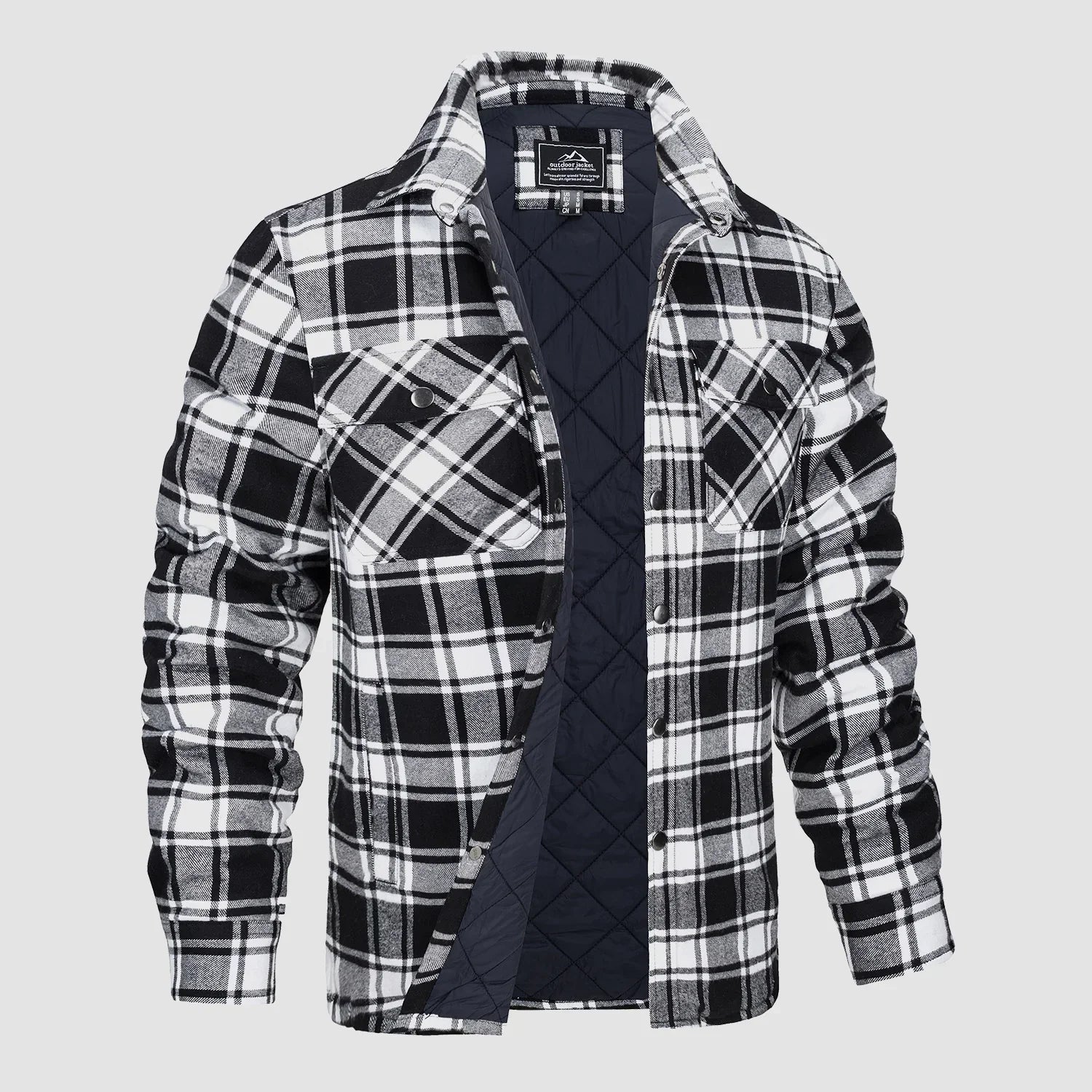 Niels Flanellen Luxe Jas voor Heren | Comfortabele en Stijlvolle Flaneljas