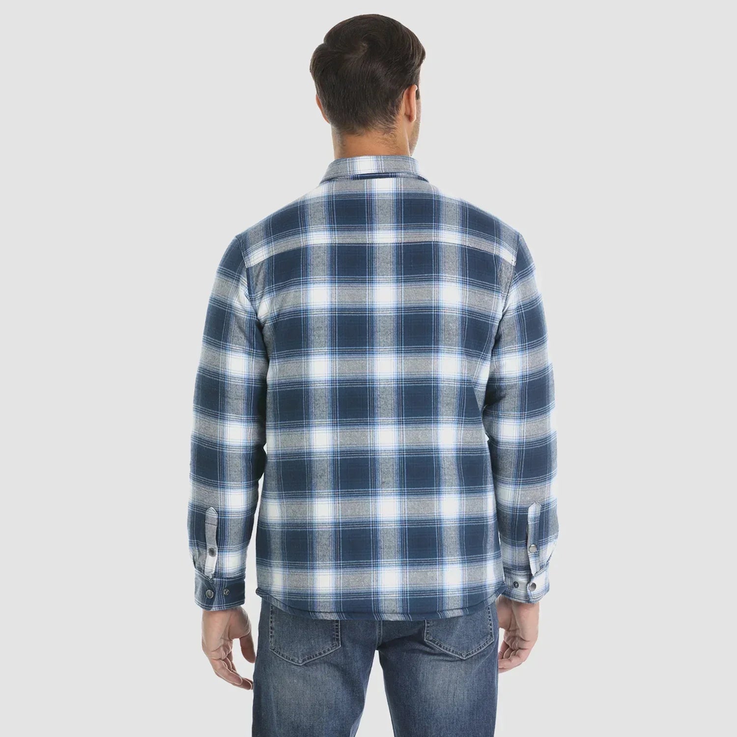 Niels Flanellen Luxe Jas voor Heren | Comfortabele en Stijlvolle Flaneljas
