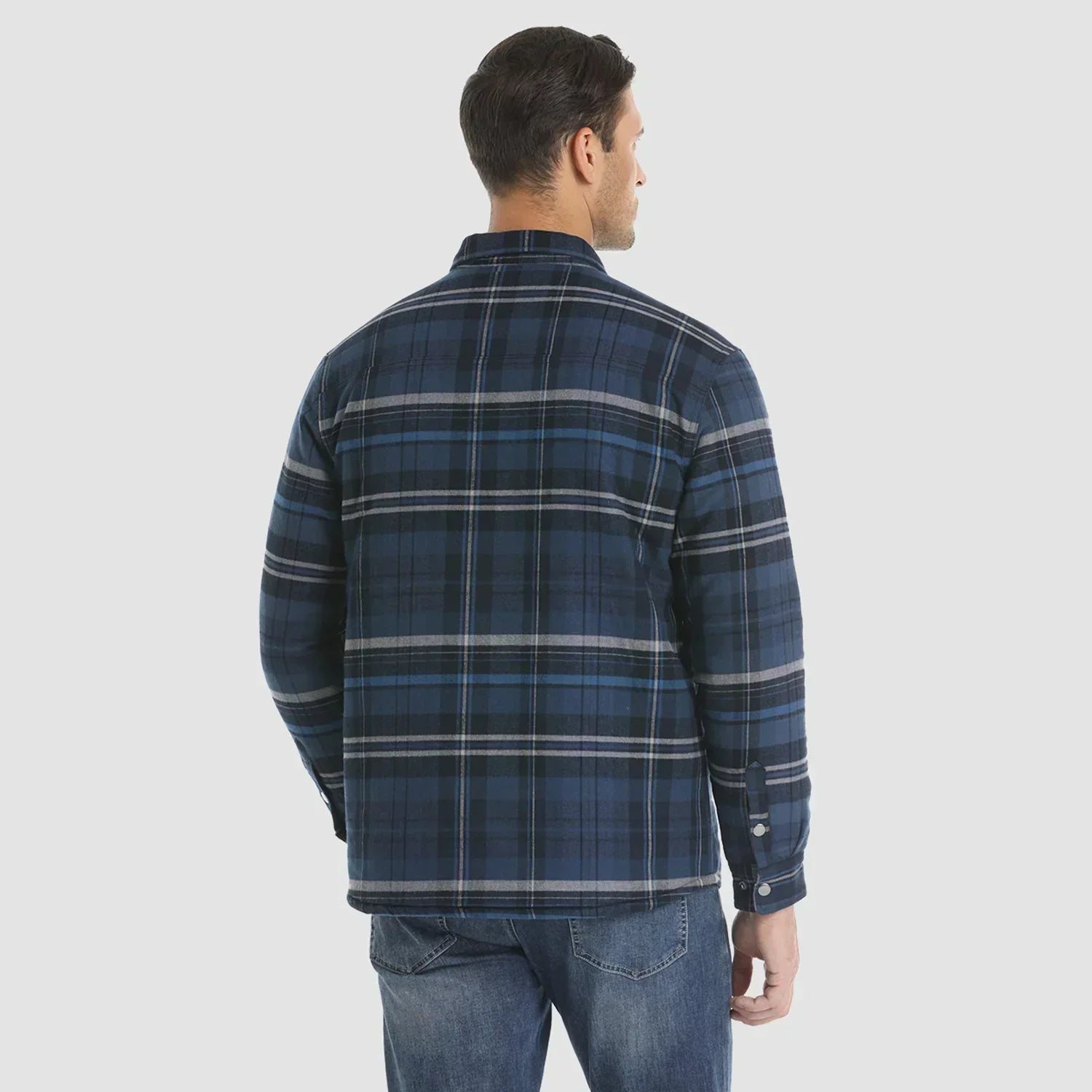 Niels Flanellen Luxe Jas voor Heren | Comfortabele en Stijlvolle Flaneljas