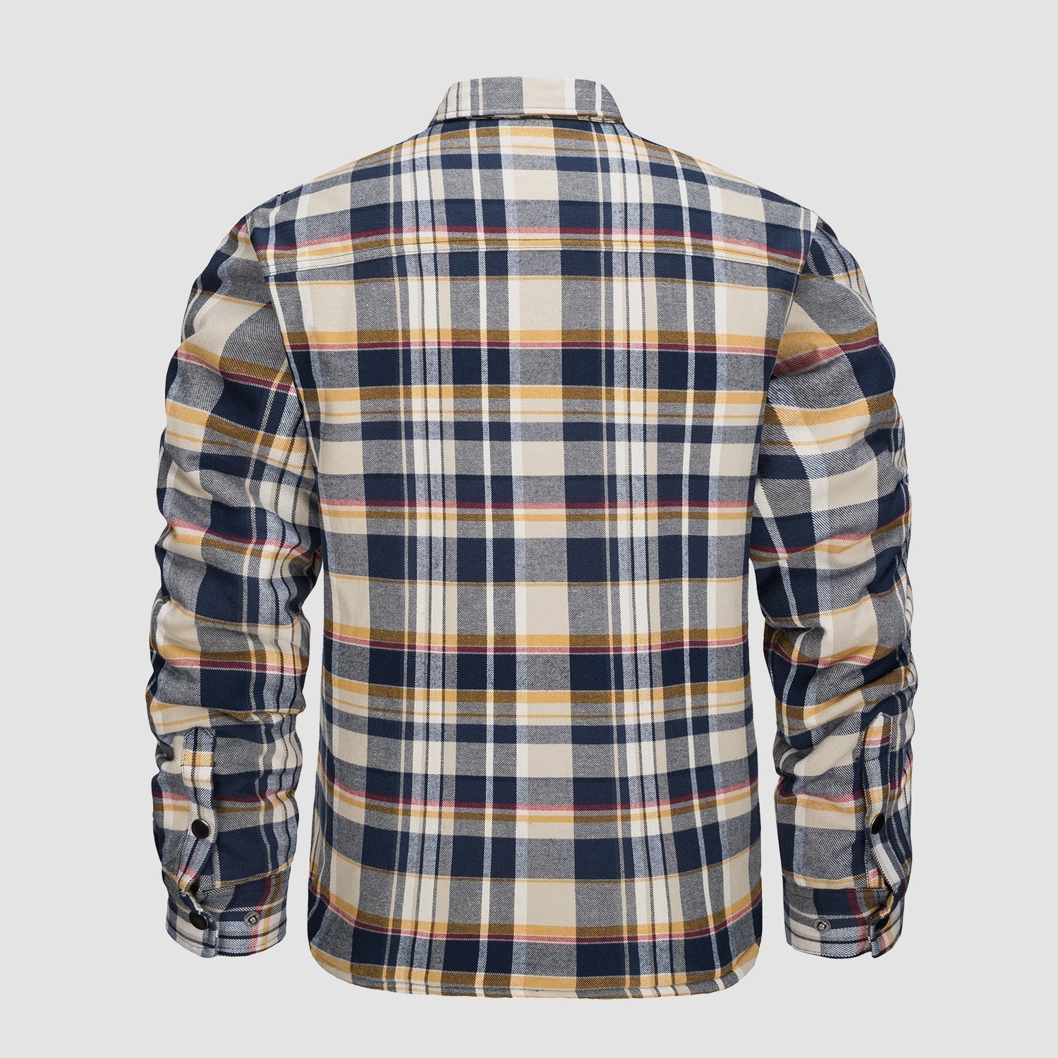 Niels Flanellen Luxe Jas voor Heren | Comfortabele en Stijlvolle Flaneljas