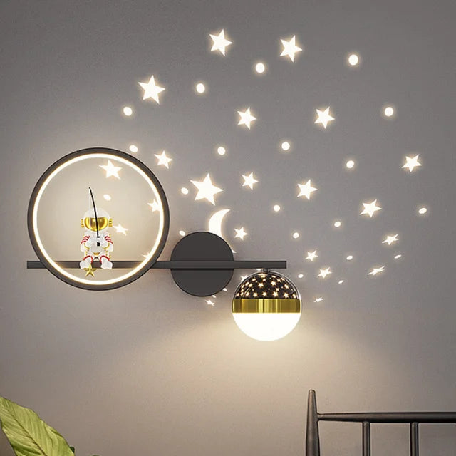 KinderLicht - Moderne Kinderwandlamp voor Slaapkamer of Speelkamer
