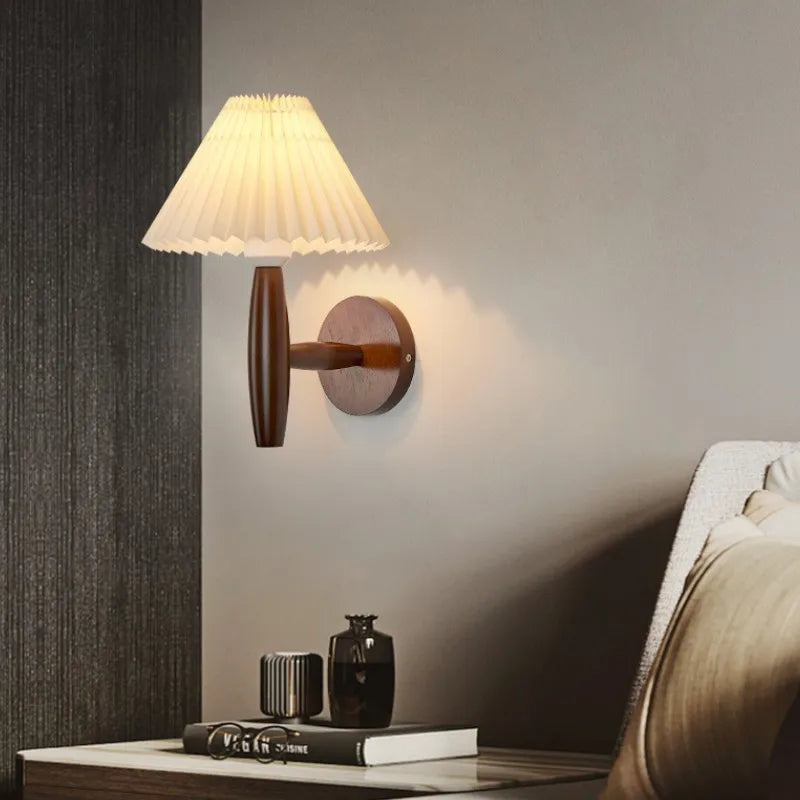LuxeWood - Stijlvolle Houten Wandlamp | Moderne Verlichting voor Interieur