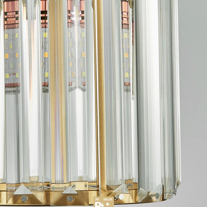 CrystalLux - Moderne K9 Kristallen Pendellamp voor Luxe Verlichting
