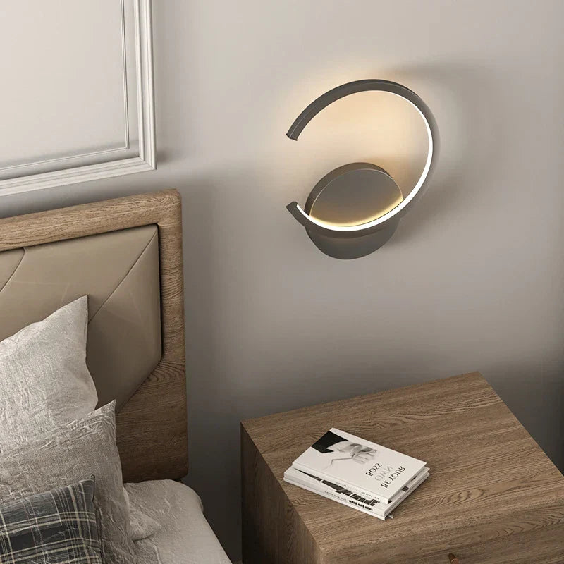 EdgeGlow - Moderne LED Wandlamp | Stijlvolle Verlichting voor Woon- en Slaapkamers