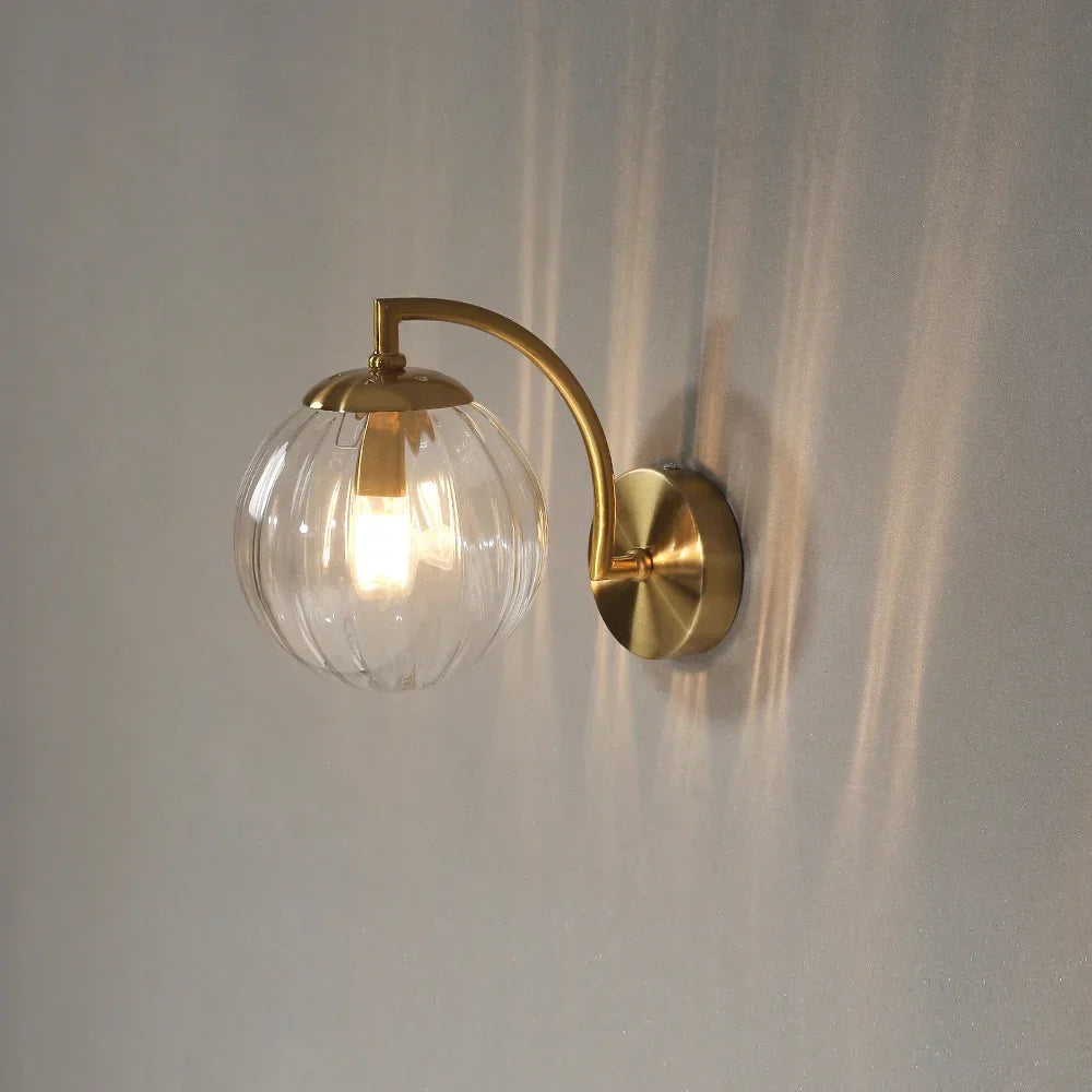 CrystalLicht - Moderne Glazen Wandlamp voor Stijlvol Interieur