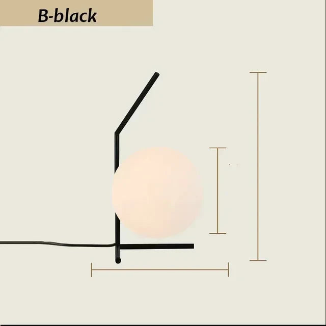 LumiGrace - Stijlvolle Moderne Tafellamp met Minimalistisch Ontwerp