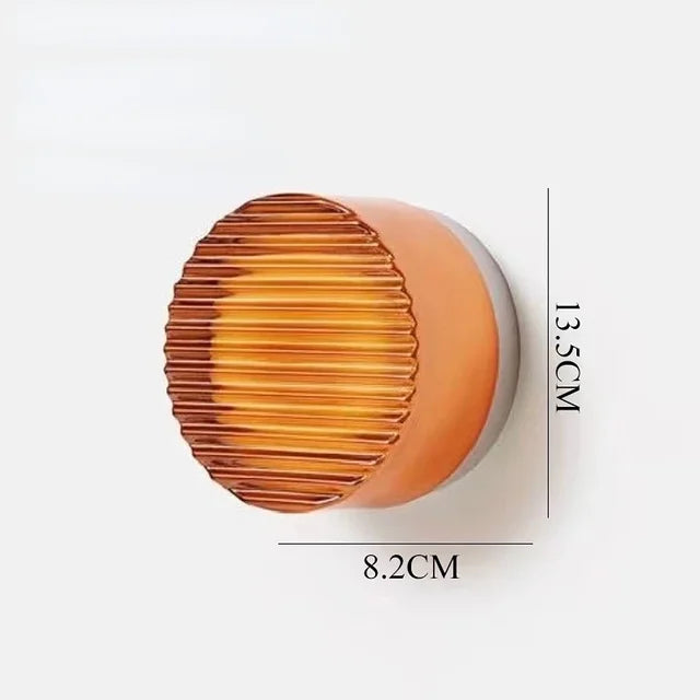 LumiOrb - Stijlvolle Moderne Ronde Wandlamp voor Minimalistische Interieurs
