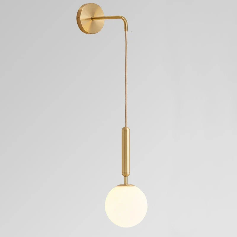 GlassEclipse - Moderne Glazen Wandlamp | Stijlvolle Verlichting voor Woon- en Slaapkamers
