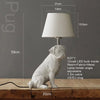 PuppyDesign - Art Deco Puppy Tafellamp | Stijlvolle Decoratieve Lamp voor Elke Interieurstijl