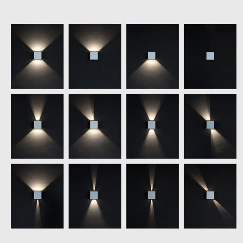 CityLuxe - Stijlvolle Moderne LED Buitenwandlamp voor Sfeervolle Verlichting