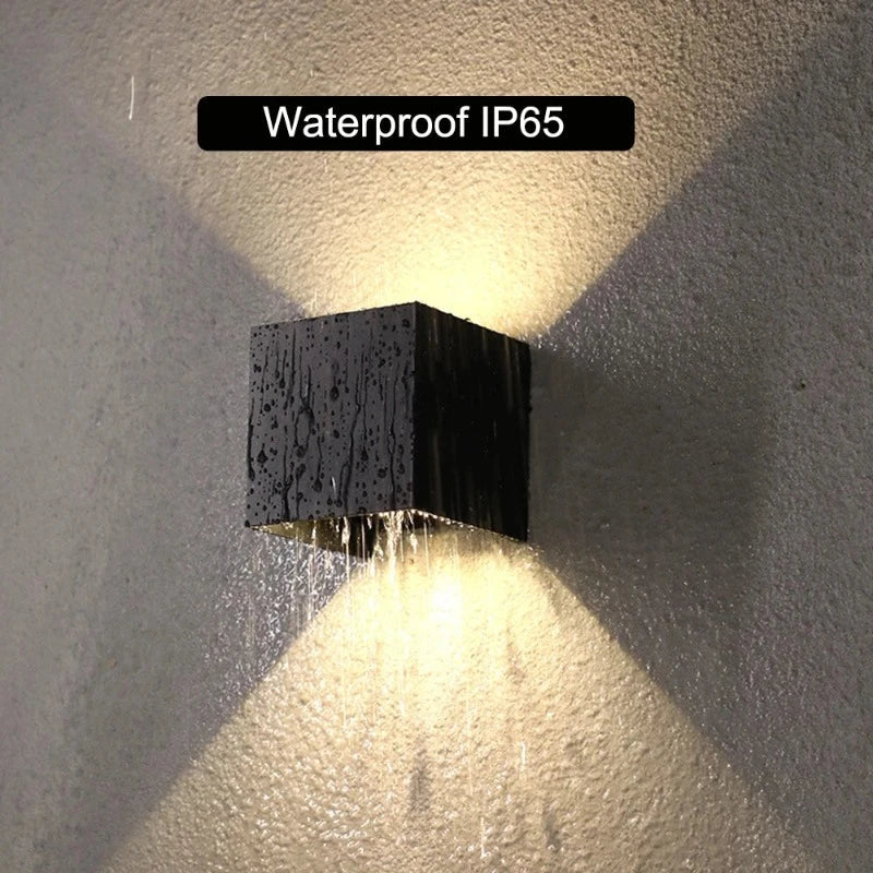 CityLuxe - Stijlvolle Moderne LED Buitenwandlamp voor Sfeervolle Verlichting