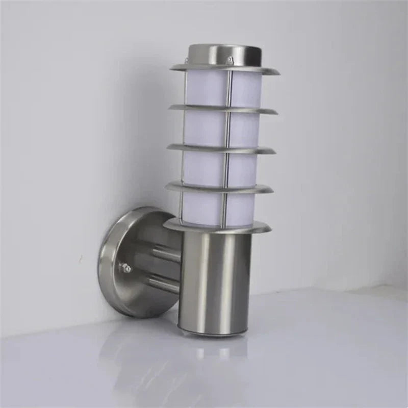 SteelBright - Moderne Roestvrijstalen Wandlamp voor Buiten