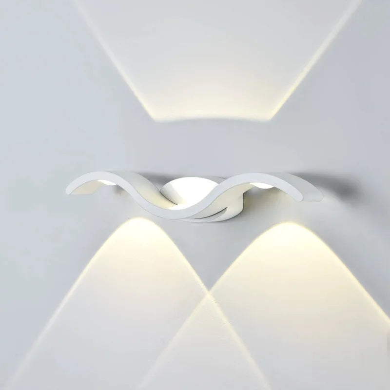 LumaBright - Moderne LED Wandlamp voor Stijlvolle Buitenverlichting