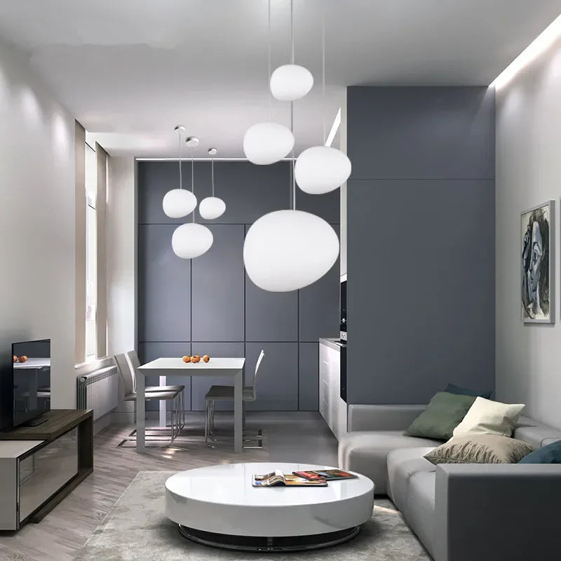 GlowSphere - Hanglamp van Rond Glas voor Stijlvolle Verlichting