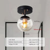 SphereLuxe - Glazen Bol Plafondlamp voor Moderne Verlichting