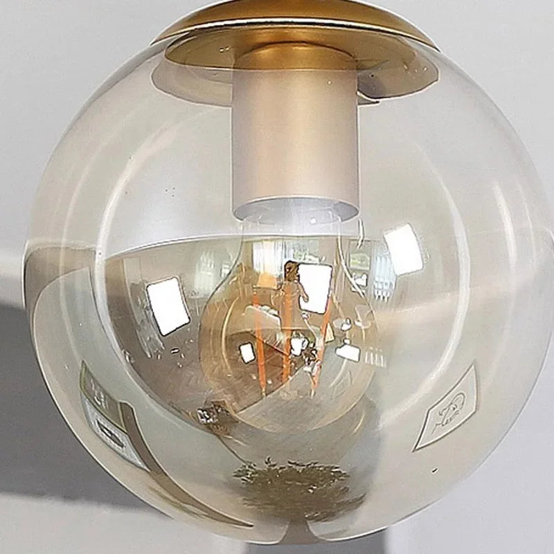 SphereLuxe - Glazen Bol Plafondlamp voor Moderne Verlichting