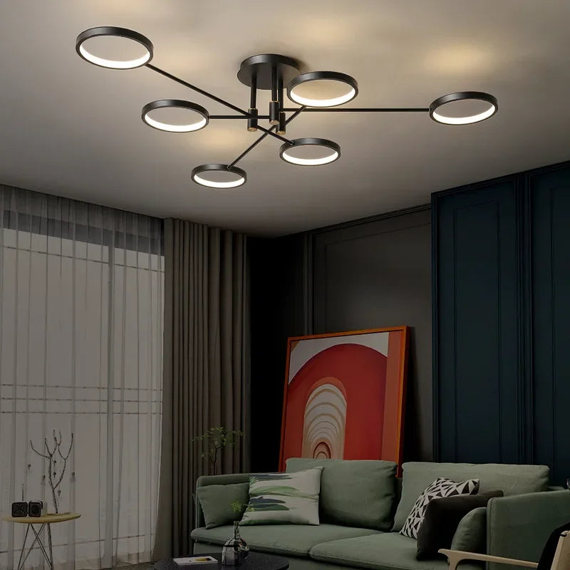 Moderne LED-Kroonluchter - Luxe Design Verlichting voor Woonkamer en Eetkamer