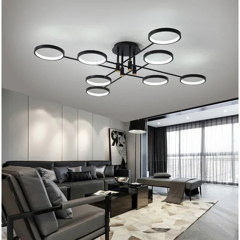 Moderne LED-Kroonluchter - Luxe Design Verlichting voor Woonkamer en Eetkamer