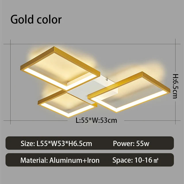 Luxe LED Kroonluchter - Moderne Design Verlichting voor Woonkamer en Eetkamer