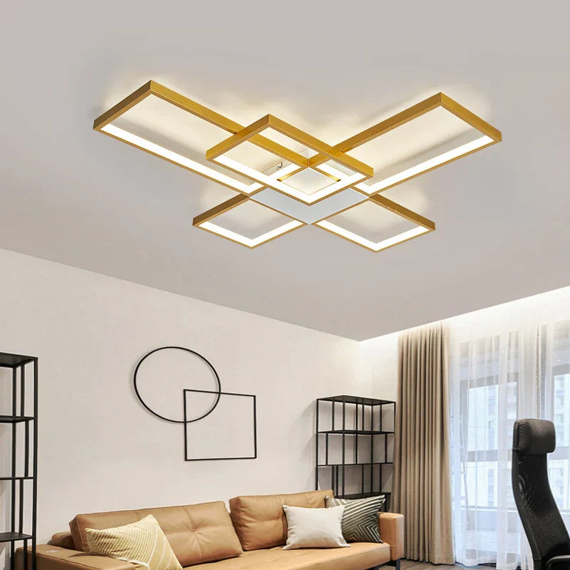 Luxe LED Kroonluchter - Moderne Design Verlichting voor Woonkamer en Eetkamer