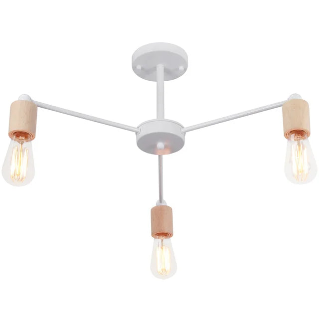 NordicLuxe - Scandinavische Loft Kroonluchter voor Stijlvolle Verlichting