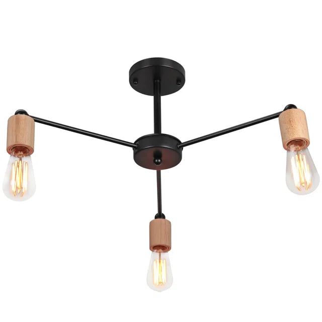 NordicLuxe - Scandinavische Loft Kroonluchter voor Stijlvolle Verlichting