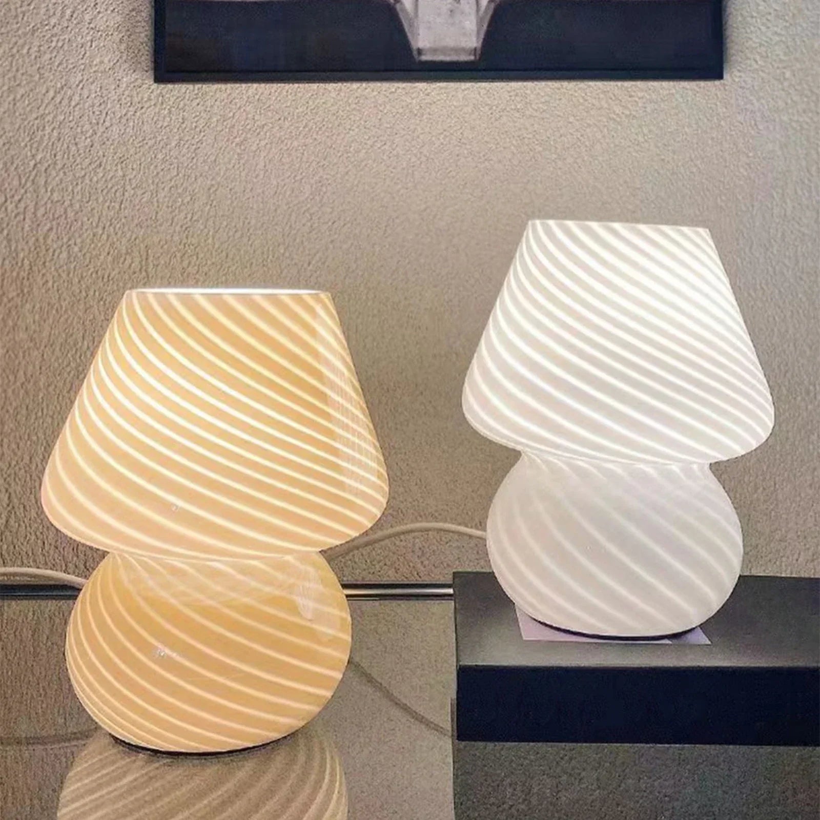 ZenLicht - Moderne Glazen Tafel- en Bureaulamp met Stijlvol Design