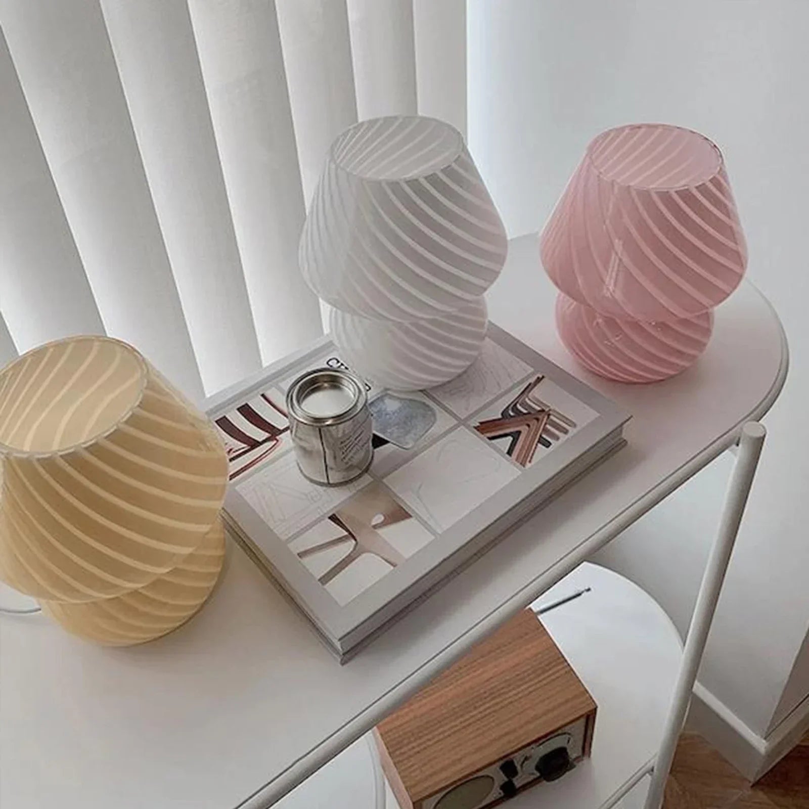 ZenLicht - Moderne Glazen Tafel- en Bureaulamp met Stijlvol Design