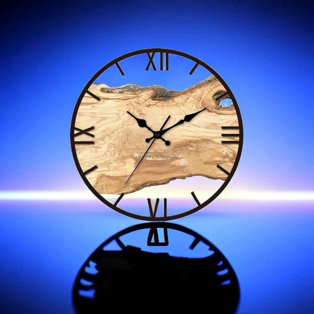 ClearTime - Stijlvolle Transparante Wandklok | Moderne Wanddecoratie